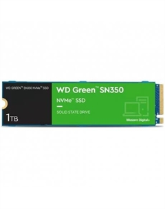 Накопитель SSD Western Digital SN350 NVMe 1Tb Green WDS100T3G0C Wd