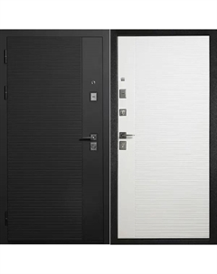 Дверь входная металлическая 100 96x205 см левая белая Форпост