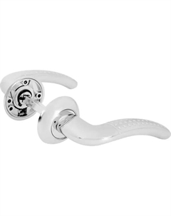 Дверные ручки 26 H комплект цвет хром Без бренда