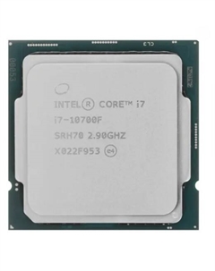 Процессор Intel Core i7-10700F, 2.9ГГц, (Turbo 4.8ГГц), 8-ядерный, L3 16МБ, LGA1200, OEM
