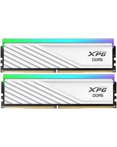 Модуль памяти DIMM 32Gb 2х16Gb DDR5 PC48000 6000MHz ADATA XPG Lancer RGB White (AX5U6000C3616G-DTLABRWH) Adata