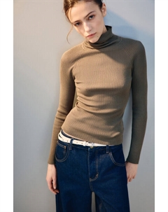 Водолазка вискозная в рубчик Befree