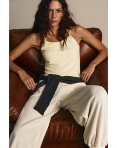 Майка гладкая на тонких бретельках Befree