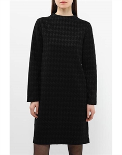 Платье трикотажное узором гусиная лапка Comma,