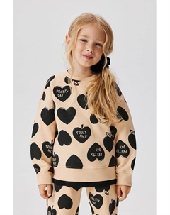 Свитшот хлопковый с принтом Acoola