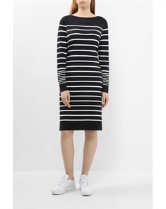 Платье трикотажное в полоску Comma,