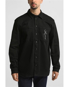 Рубашка джинсовая прямого кроя Karl lagerfeld