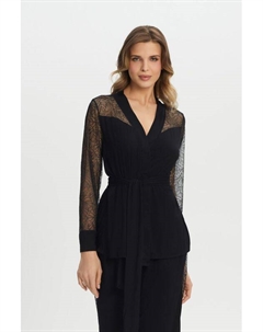 Халат-кимоно с кружевом Marc & andré