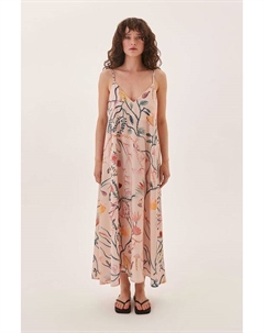 Сарафан свободного кроя с принтом Алиса в стране чудес Eve&esther