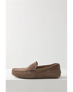 Мокасины замшевые Boss