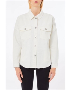 Куртка-рубашка джинсовая с необработанным краем Liu jo