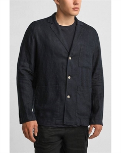 Пиджак льняной с накладными карманами Marc o'polo