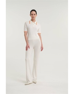 Брюки вязаные прямого кроя Laroom