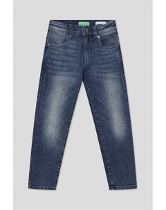 Джинсы с эффектом потертости Benetton