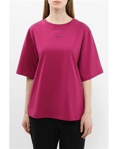 Футболка хлопковая с логотипом Boss