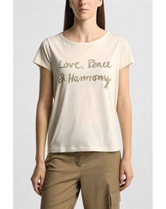 Футболка хлопковая с принтом Marc o'polo