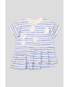 Платье хлопковое асимметричного кроя Choupette