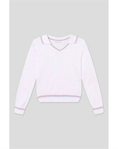 Джемпер с воротником поло Choupette