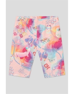 Шорты хлопковые с принтом Choupette