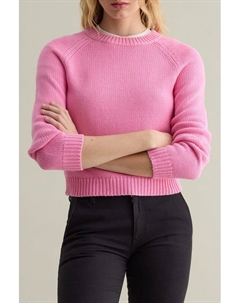 Джемпер хлопковый укороченный Piombo