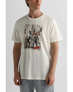 Футболка хлопковая с принтом Blend