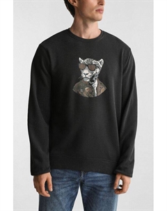 Свитшот хлопковый с принтом Blend