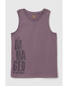 Майка хлопковая с принтом Ovs