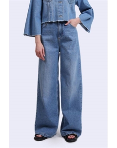 Джинсы свободного кроя Liu jo