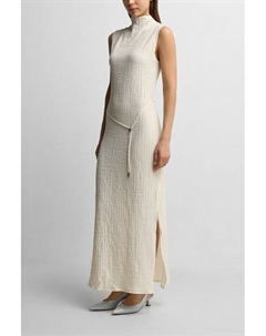 Платье макси без рукавов с воротником стойкой Calvin klein