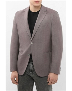 Пиджак шерстяной однобортный Boss