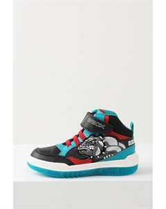 Высокие кеды с принтом Geox