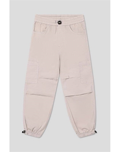 Брюки хлопковые на кулисках с карманами Mayoral