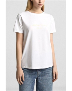 Футболка из смесового хлопка Comma,