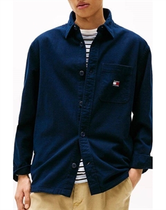 Рубашка хлопковая с карманом Tommy jeans