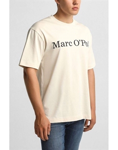 Футболка хлопковая с логотипом Marc o'polo