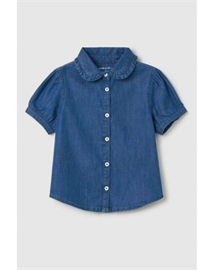 Блуза джинсовая с коротким рукавом Republic of denim