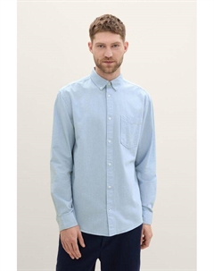 Рубашка хлопковая с карманом Tom tailor