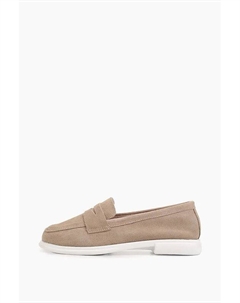 Лоферы замшевые Abricot