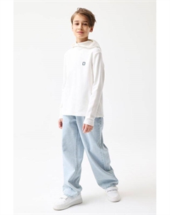 Худи хлопковое с капюшоном Смена