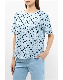 Блуза с принтом Comma,