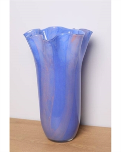 Ваза стеклянная с принтом Kersten