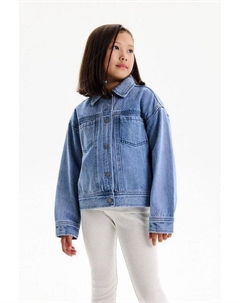 Куртка джинсовая с эффектом потертости Silver spoon life