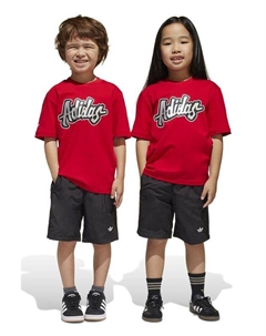 Комплект хлопковый из футболки шорт Adidas