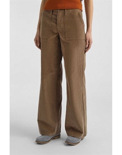Брюки вельветовые свободного кроя Guess jeans