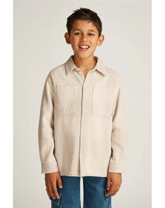 Рубашка хлопковая с карманами Calvin klein jeans