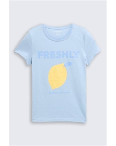 Футболка хлопковая с принтом Tom tailor