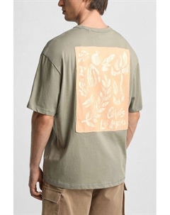 Футболка хлопковая с принтом Guess