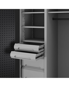 Шкаф металлический 2х дверный Kobor Expert MC/3-100/60 4S.22B Кобор