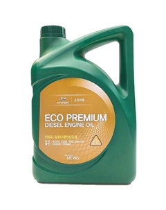 Моторное масло Eco Premium Diesel 0W-30, 6 л Hyundai/kia