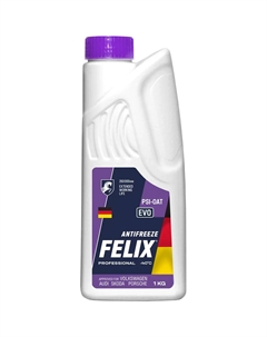 Антифриз Evo G12+ -40 фиолетовый 1кг Felix